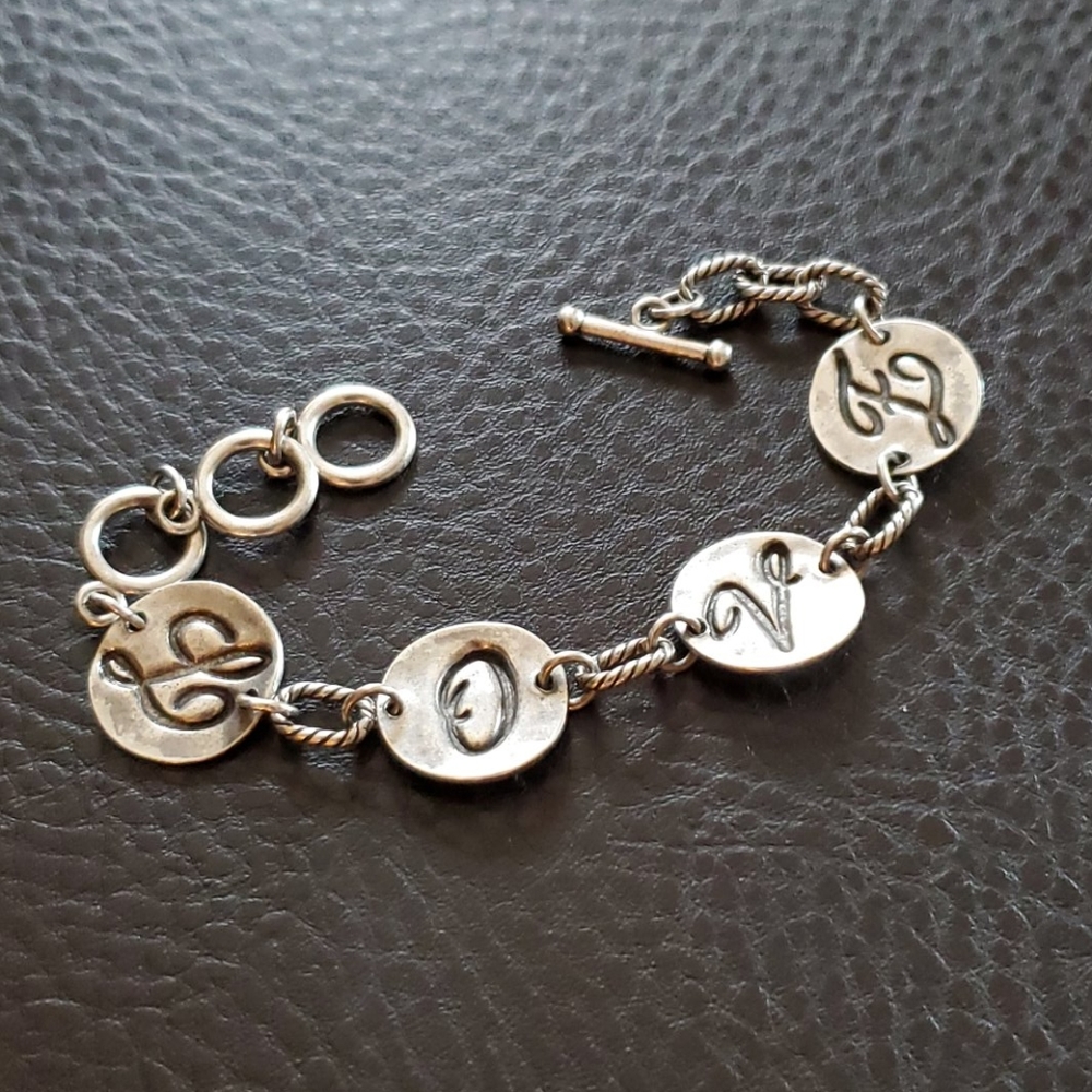 Sterling silver bracelet